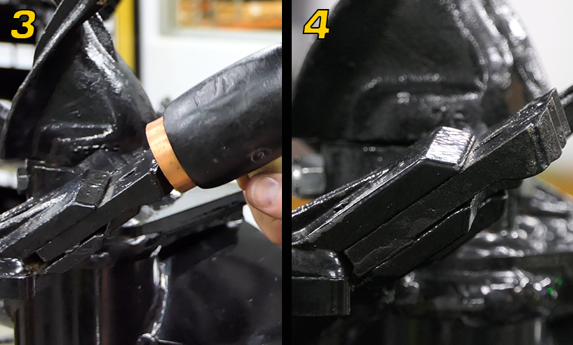 Installing teeth